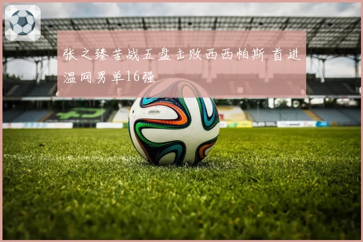 张之臻苦战五盘击败西西帕斯 首进温网男单16强
